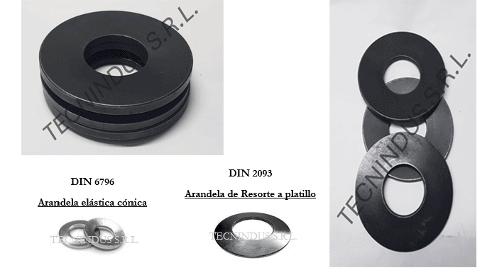 Platillos elasticos